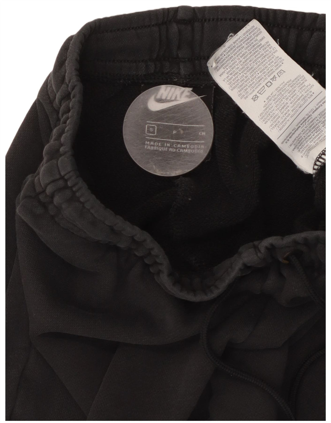 Pantaloni da tuta corti da uomo Nike Joggers piccoli in cotone nero