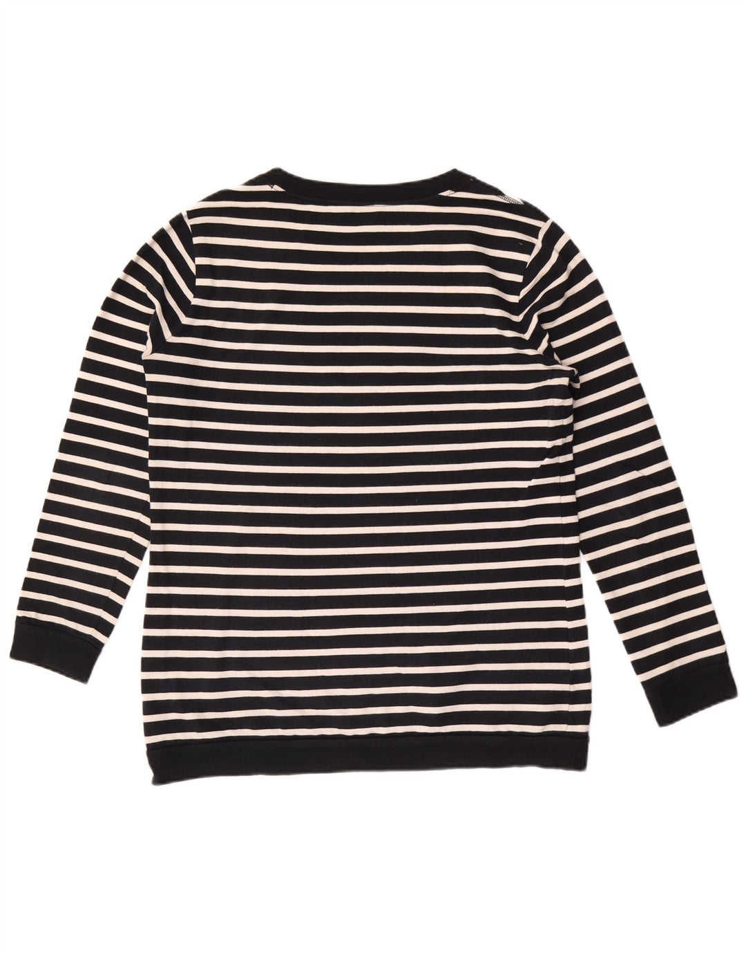 Felpa da donna Massimo Dutti maglione US 8 medio blu navy a righe