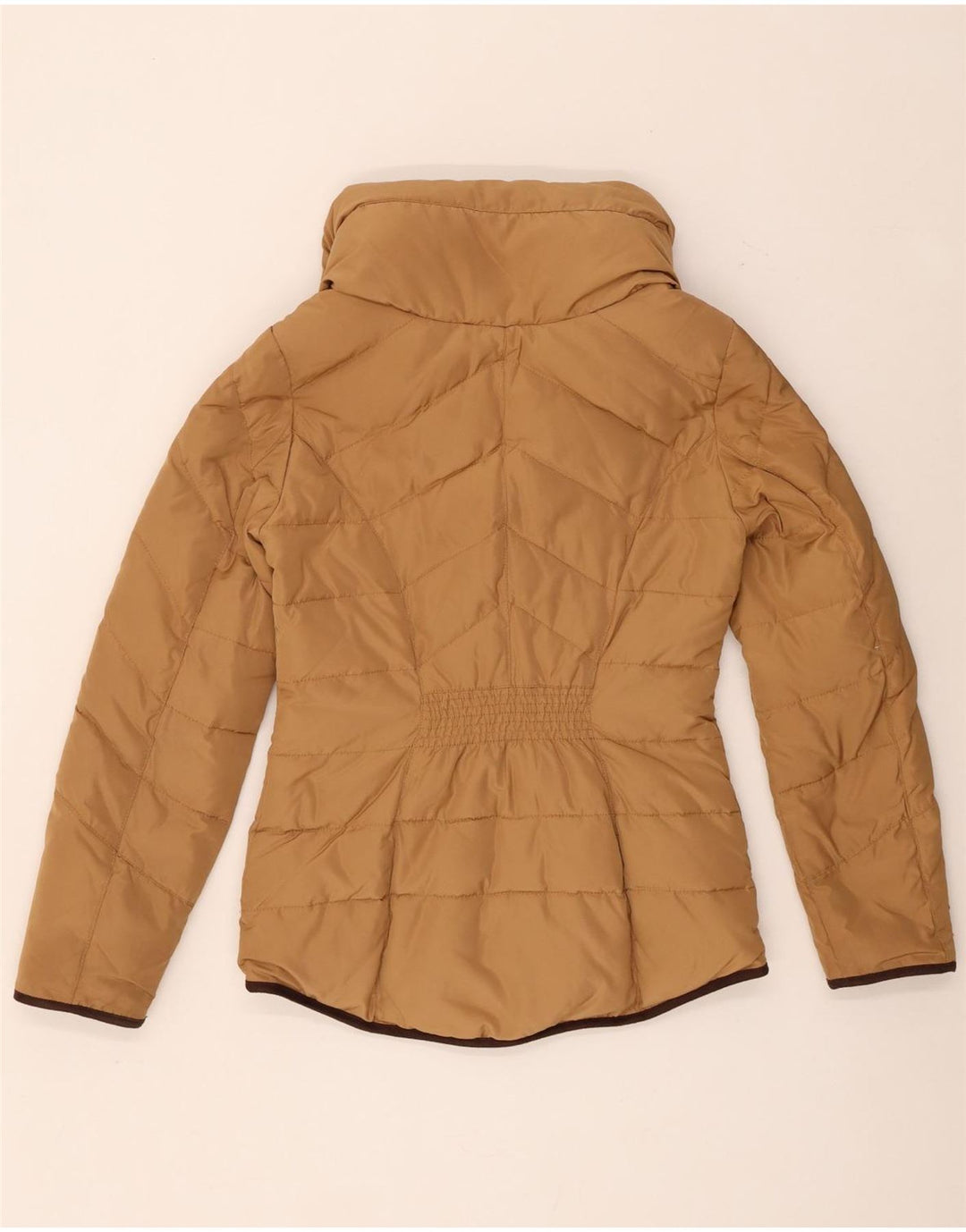 Giacca imbottita da donna Joules UK 8 Small Beige Poliestere