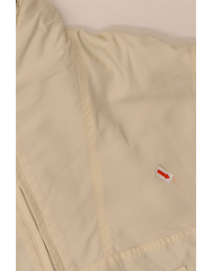 Giacca anorak con cappuccio grafico da ragazzo NAPAPIJRI 15-16 anni in nylon beige