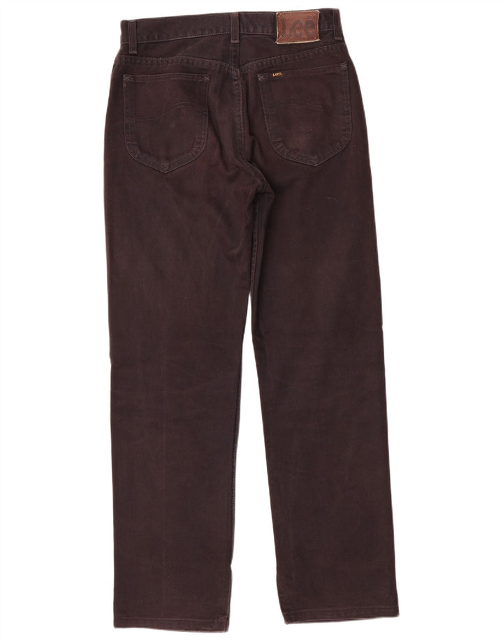 Jeans dritti da uomo Lee W30 L34 cotone nero