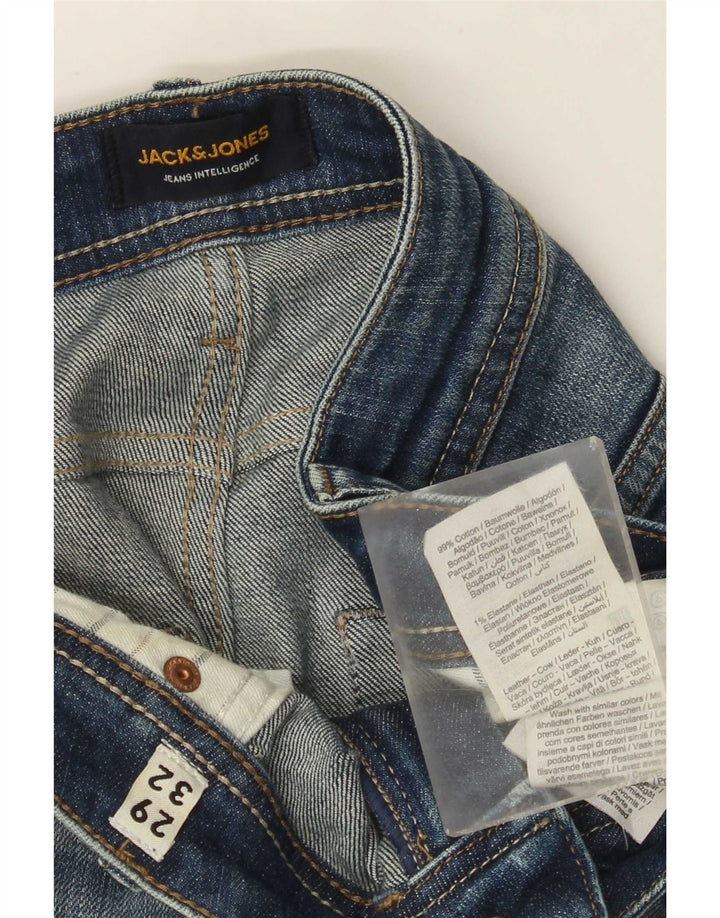 Jeans slim da uomo Jack & Jones W29 L32 cotone blu