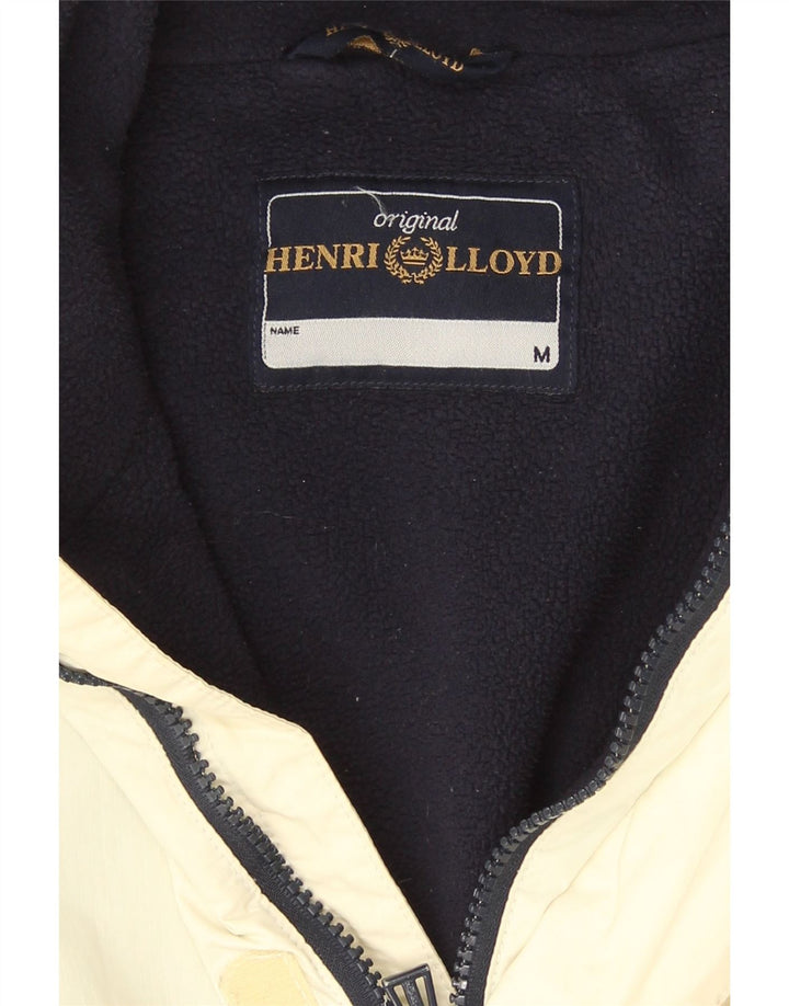 Giacca a vento bomber da uomo Henri Lloyd UK 38 Poliestere beige medio