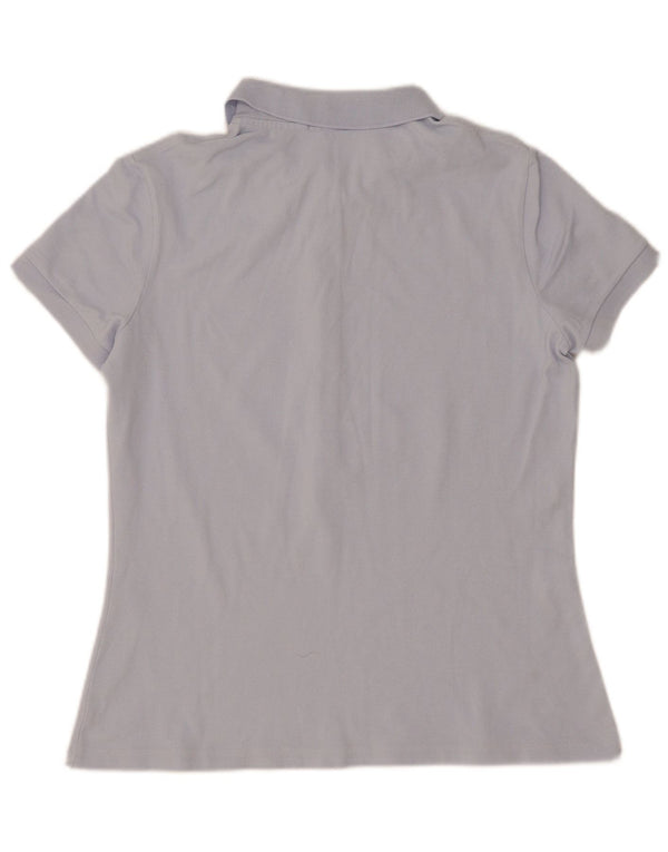 Polo da donna Lacoste taglia 40 in cotone blu medio