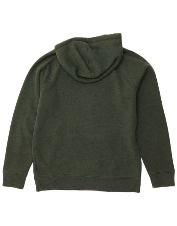 Maglione con cappuccio da uomo HOLLISTER piccolo in cotone chiazzato verde