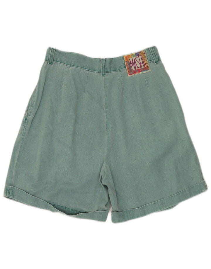 Pantaloncini casual con ancoraggio da donna Mash IT 46 Large W32 Cotone verde