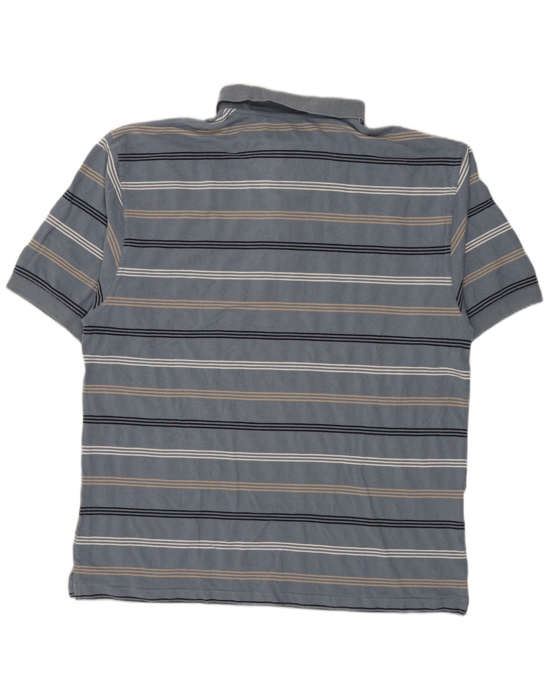 Polo NIKE da uomo a righe grandi blu