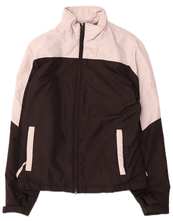 Giacca a vento da uomo Sergio Tacchini UK 36 Small Black Colourblock