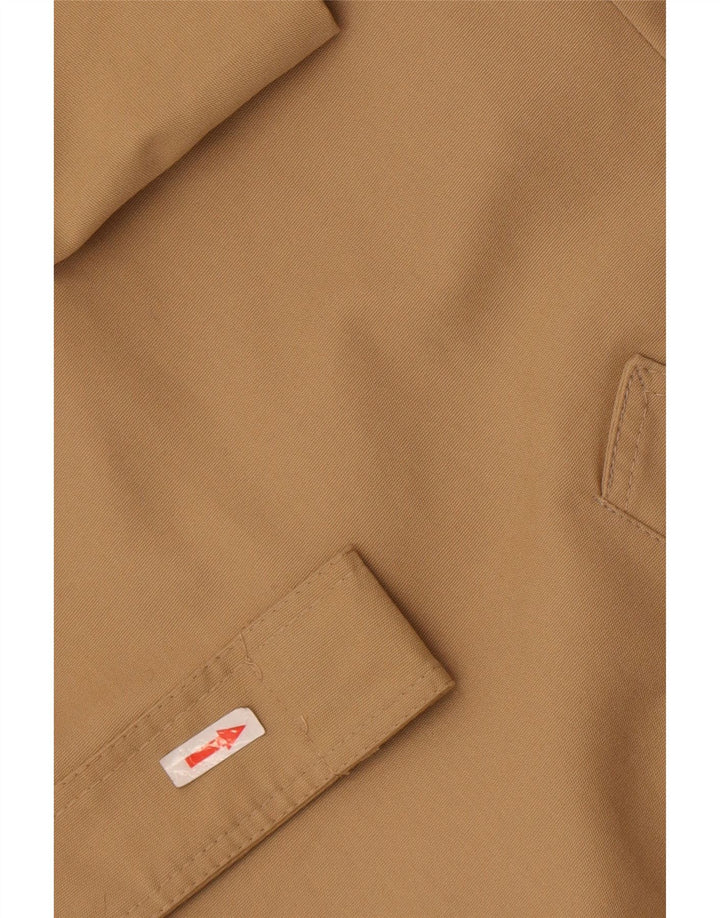 Trench da uomo vintage UK 38 Poliestere beige medio