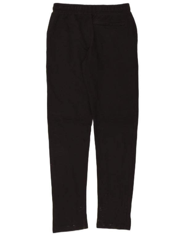 Marks & Spencer Womens Regular Fit Tracksuit Trousers UK 10 Small Black