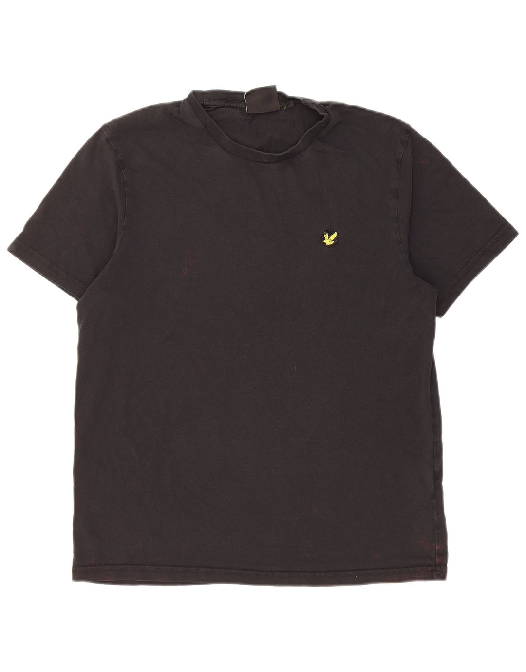 T-shirt da uomo Lyle & Scott Top in cotone nero medio