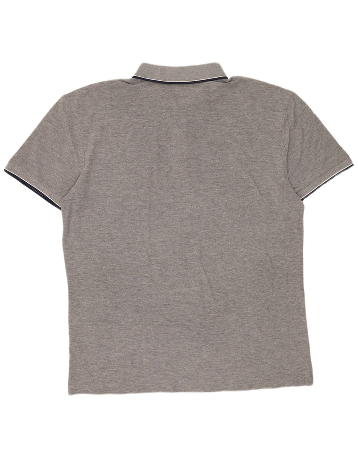 Polo Kappa Uomo XL Cotone Grigio