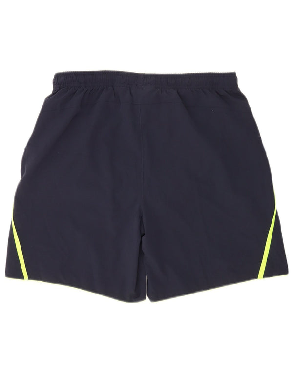 Lotto Mens Sport Shorts Large  Navy Blue Colourblock Polyester