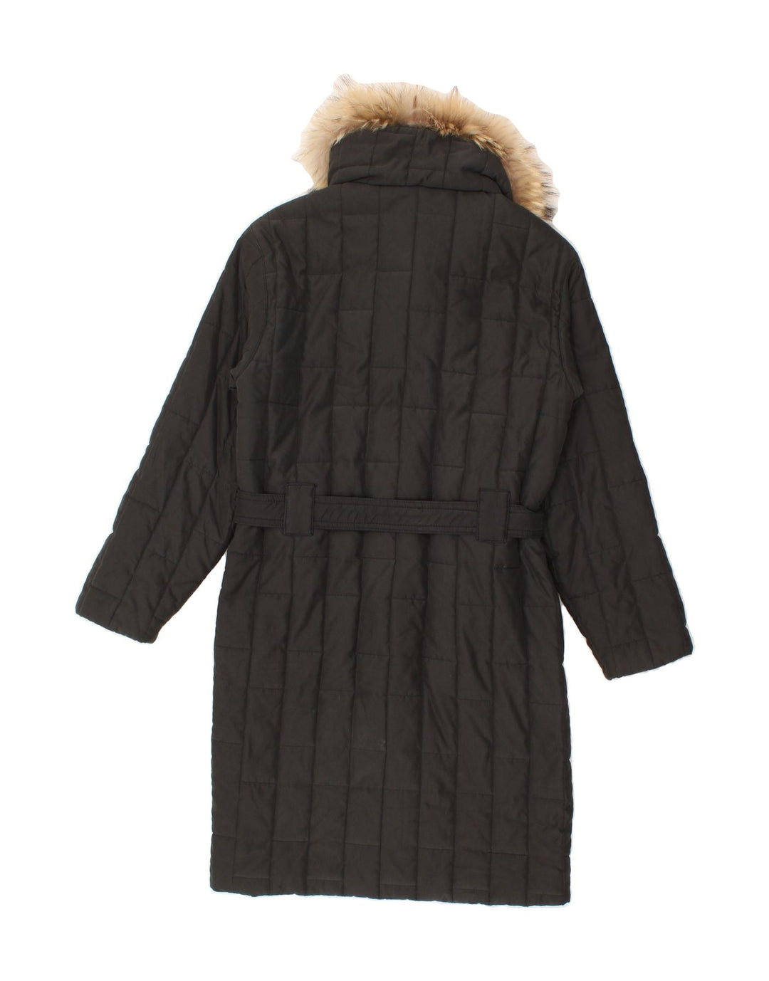BEST COMPANY Womens Padded Coat UK 10 Small Black Polyester Vintage Best Company and Second-Hand Best Company from Messina Hembry 