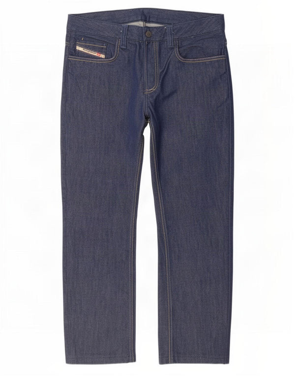 Diesel Mens Straight Jeans W32 L28 Blue