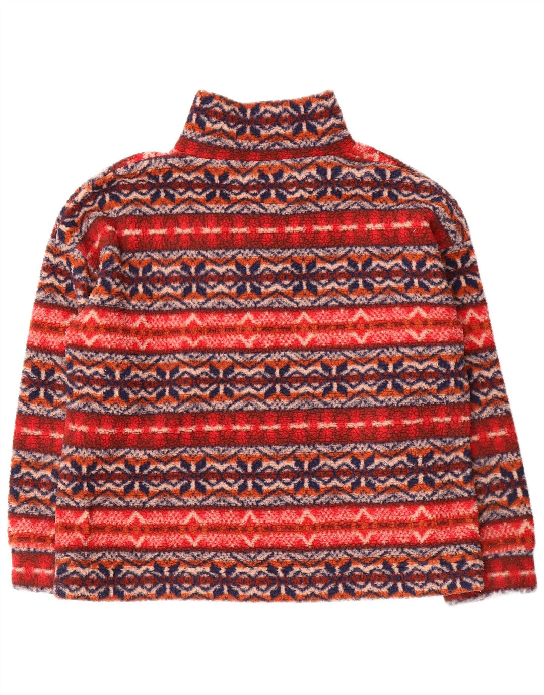 Maglione in pile da uomo vestibilità ampia American Eagle piccolo Fair Isle multicolore