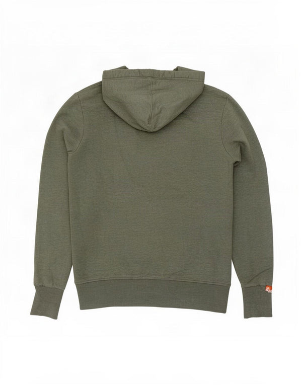 Superdry Mens Hoodie Jumper Medium Green Cotton