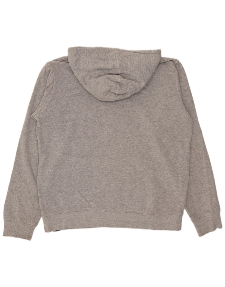 DICKIES Maglione con cappuccio grafico da uomo grande in cotone grigio