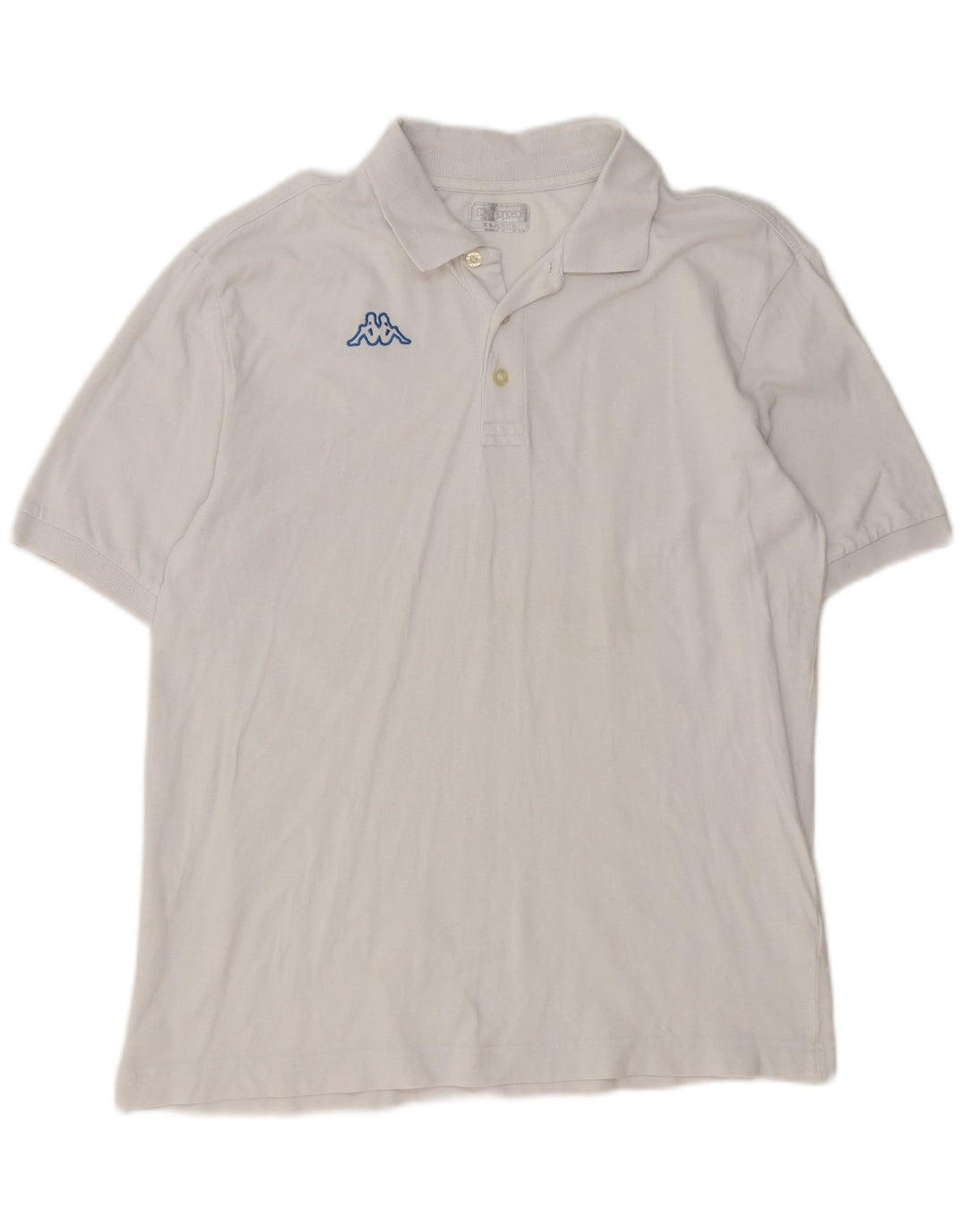 Polo Kappa Uomo XL Cotone Bianco