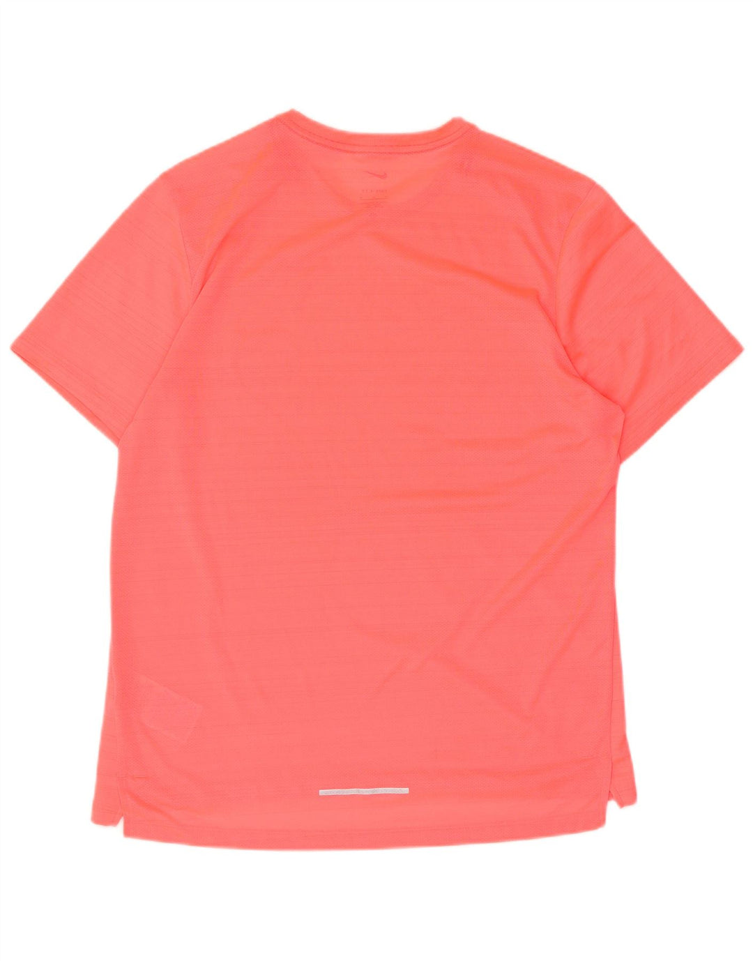 T-shirt Nike Dri Fit da uomo, top in poliestere rosa medio