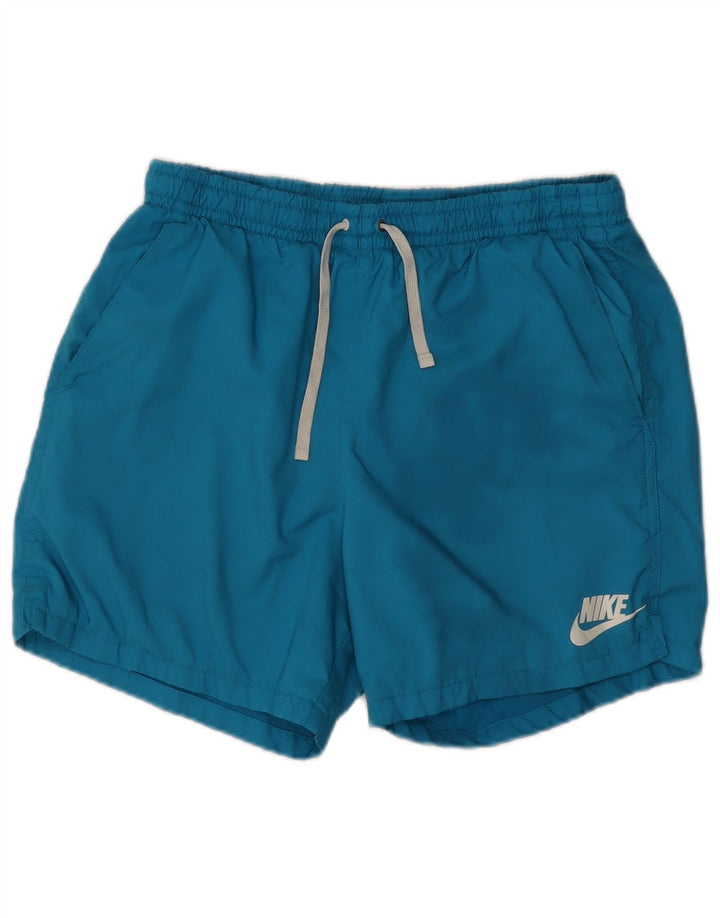 Pantaloncini da bagno Nike da uomo grandi in poliestere blu