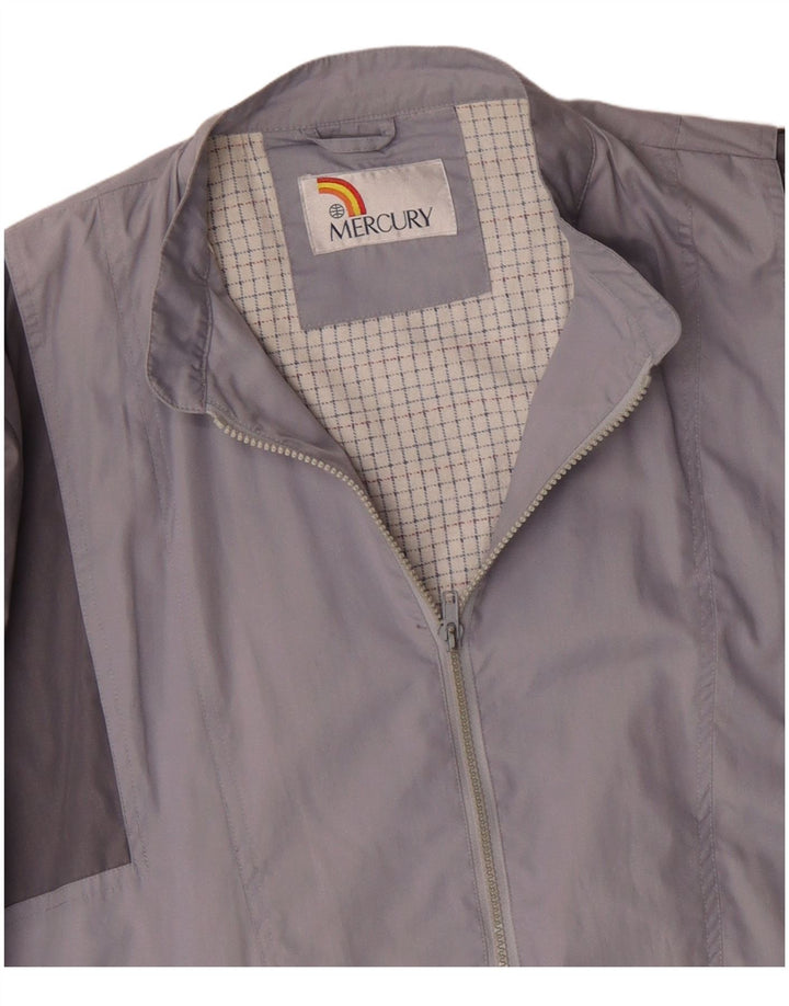 Giubbotto bomber da uomo Mercury UK 42 XL color block viola