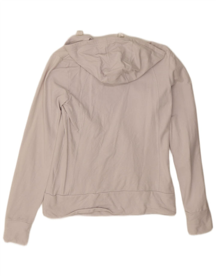 Maglia con cappuccio da donna Sergio Tacchini IT 46 Large in cotone bianco