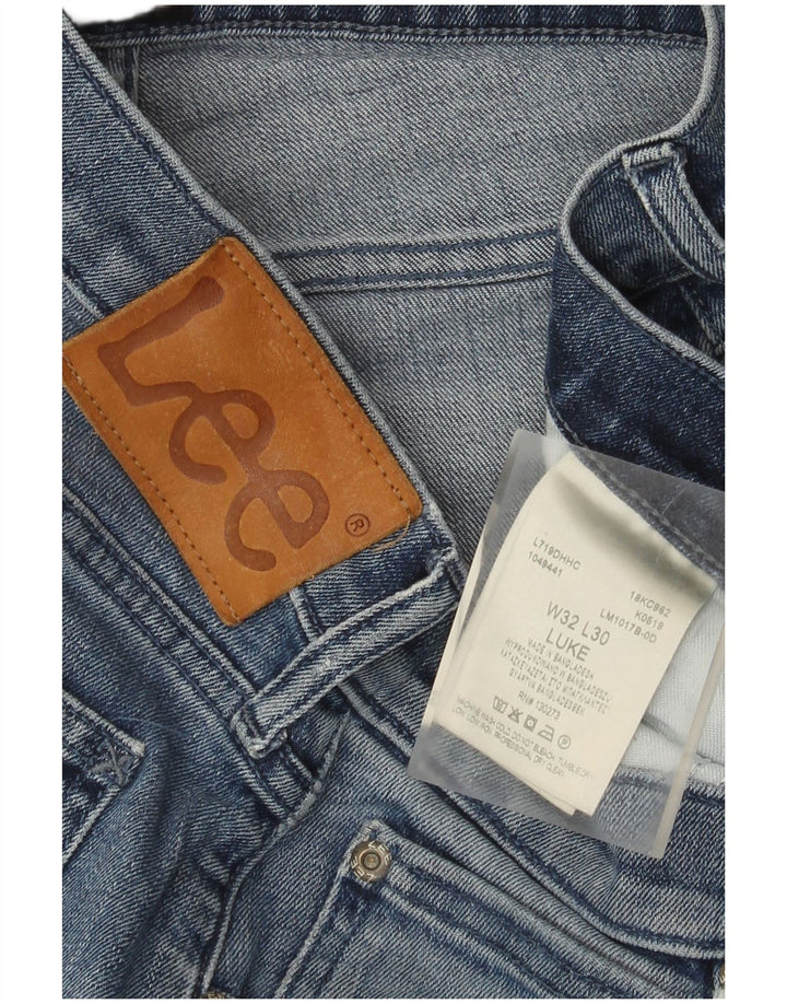 Jeans Lee Luke Slim da uomo W32 L30 in cotone blu