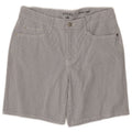 Pantaloncini casual Lee Riders da donna a vita media W28 Gessato blu medio