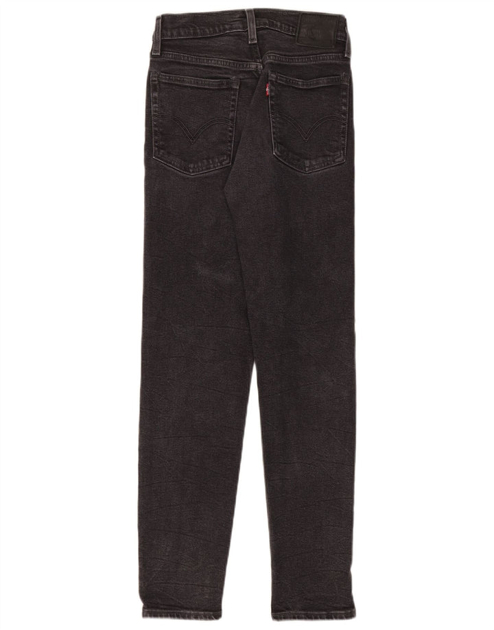 Jeans slim da donna Levi's W24 L28 cotone grigio