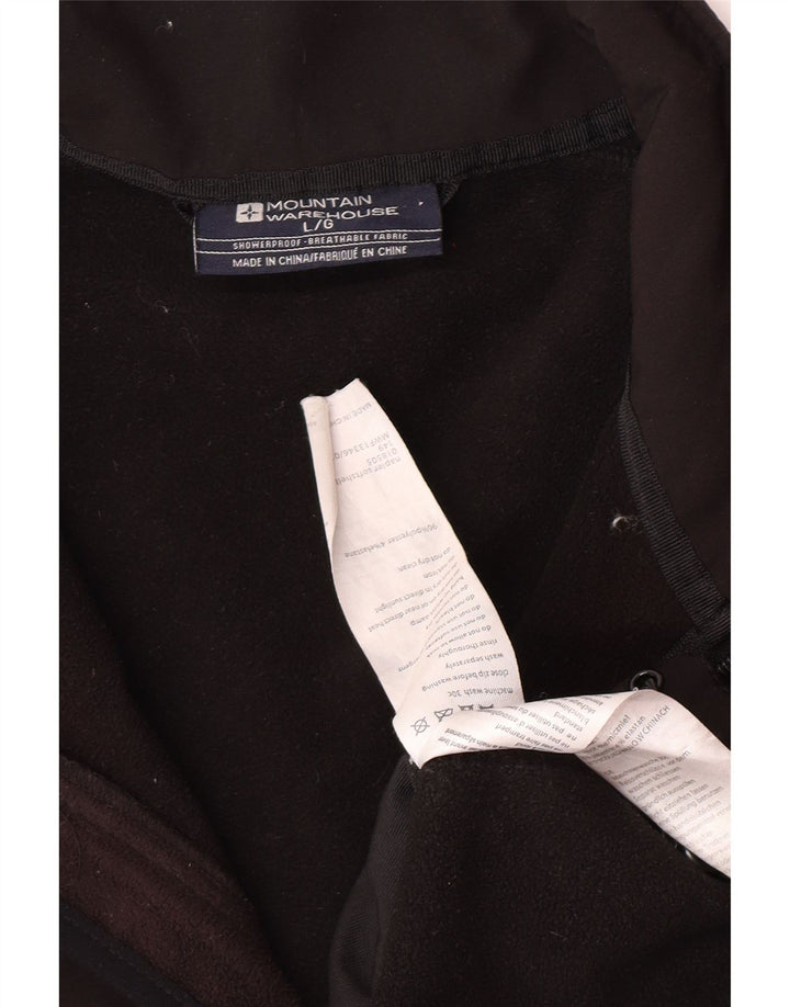 Giacca a vento da uomo Mountain Warehouse UK 40 grande poliestere nero