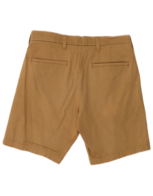 Pantaloncini chino da uomo Dockers W32 in cotone beige medio