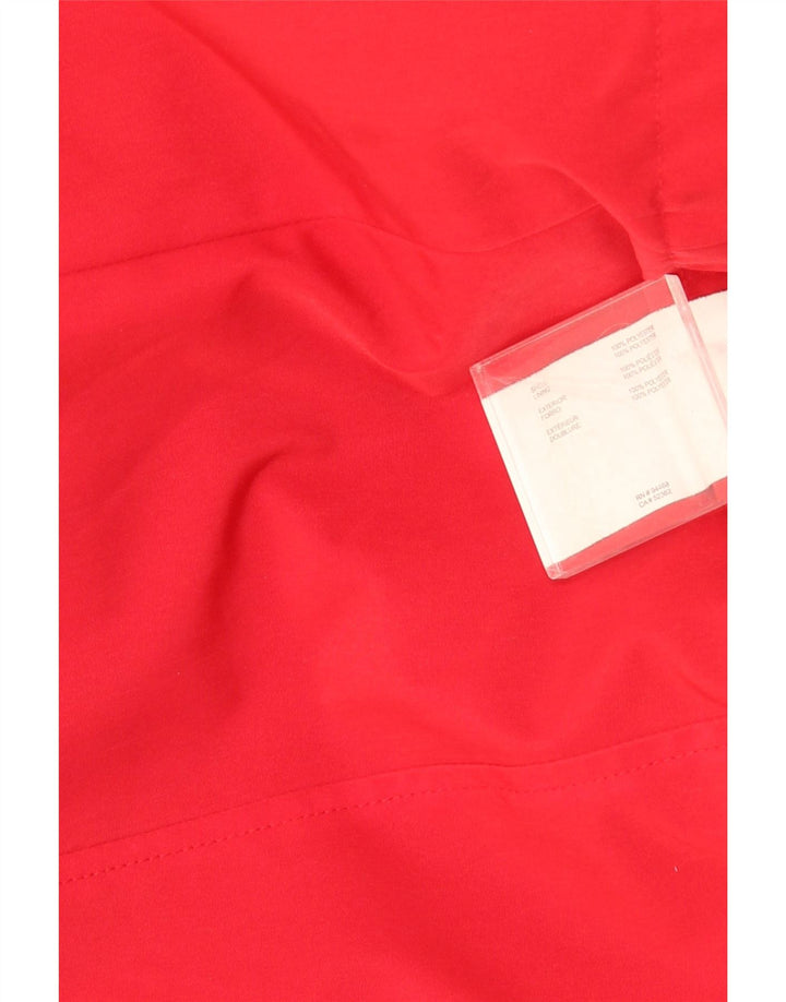 Impermeabile da uomo con cappuccio Nautica UK 12 medio rosso poliestere