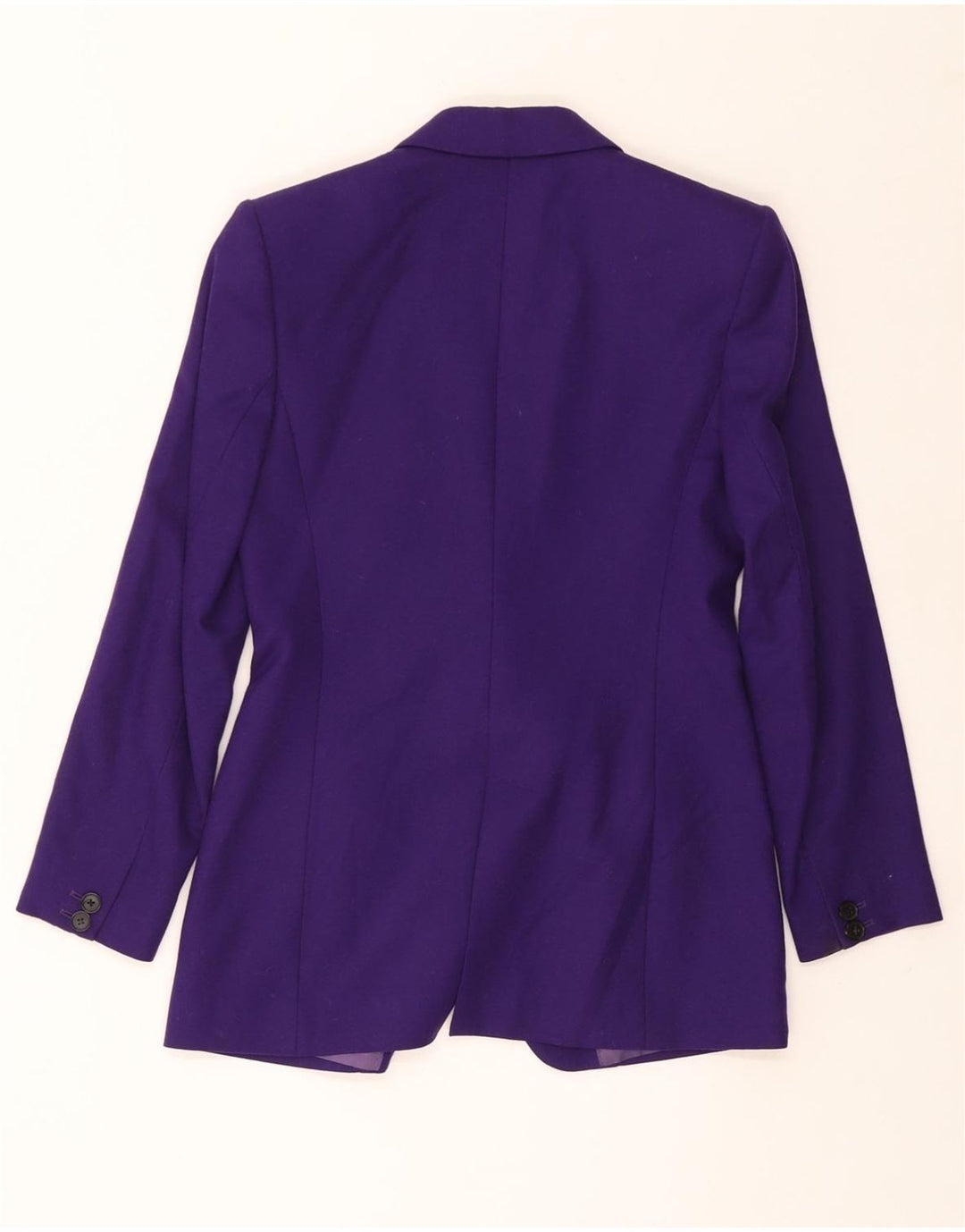 MASSIMO DUTTI Giacca blazer da donna a 1 bottone EU 36 XS Viola Lana