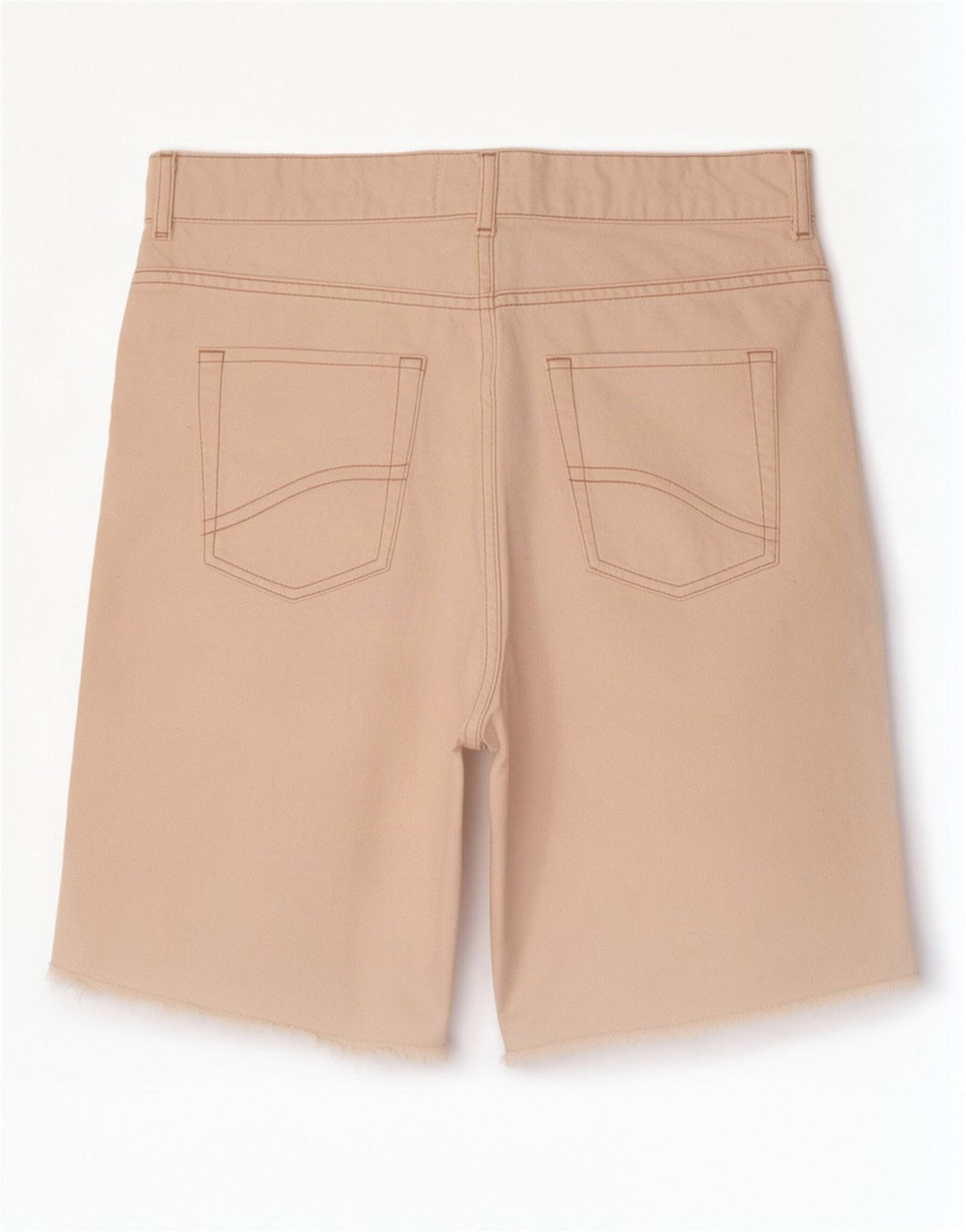 Pantaloncini di jeans Bermuda Fleet da donna Fat Face UK 12 medi W30 bianco sporco