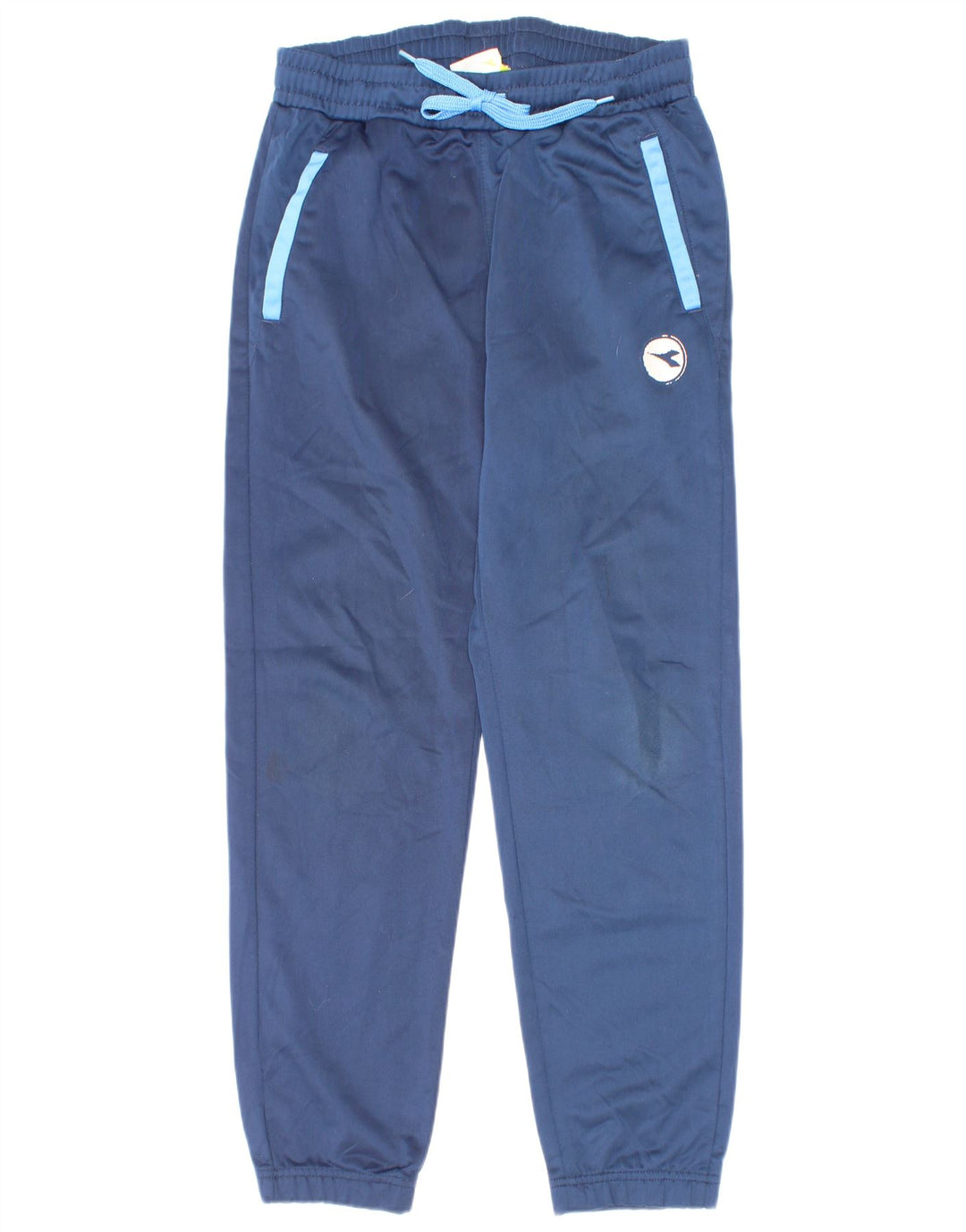 Pantaloni Tuta Bambino Diadora Joggers 9-10 Anni Blu Navy Poliestere