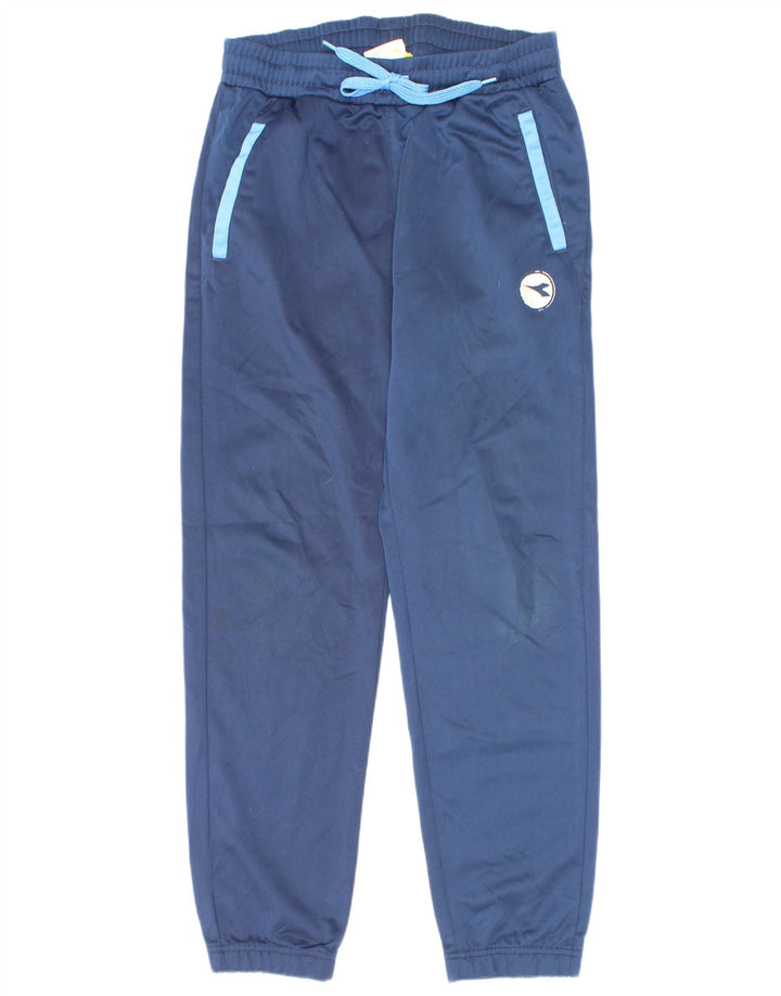 Pantaloni Tuta Bambino Diadora Joggers 9-10 Anni Blu Navy Poliestere