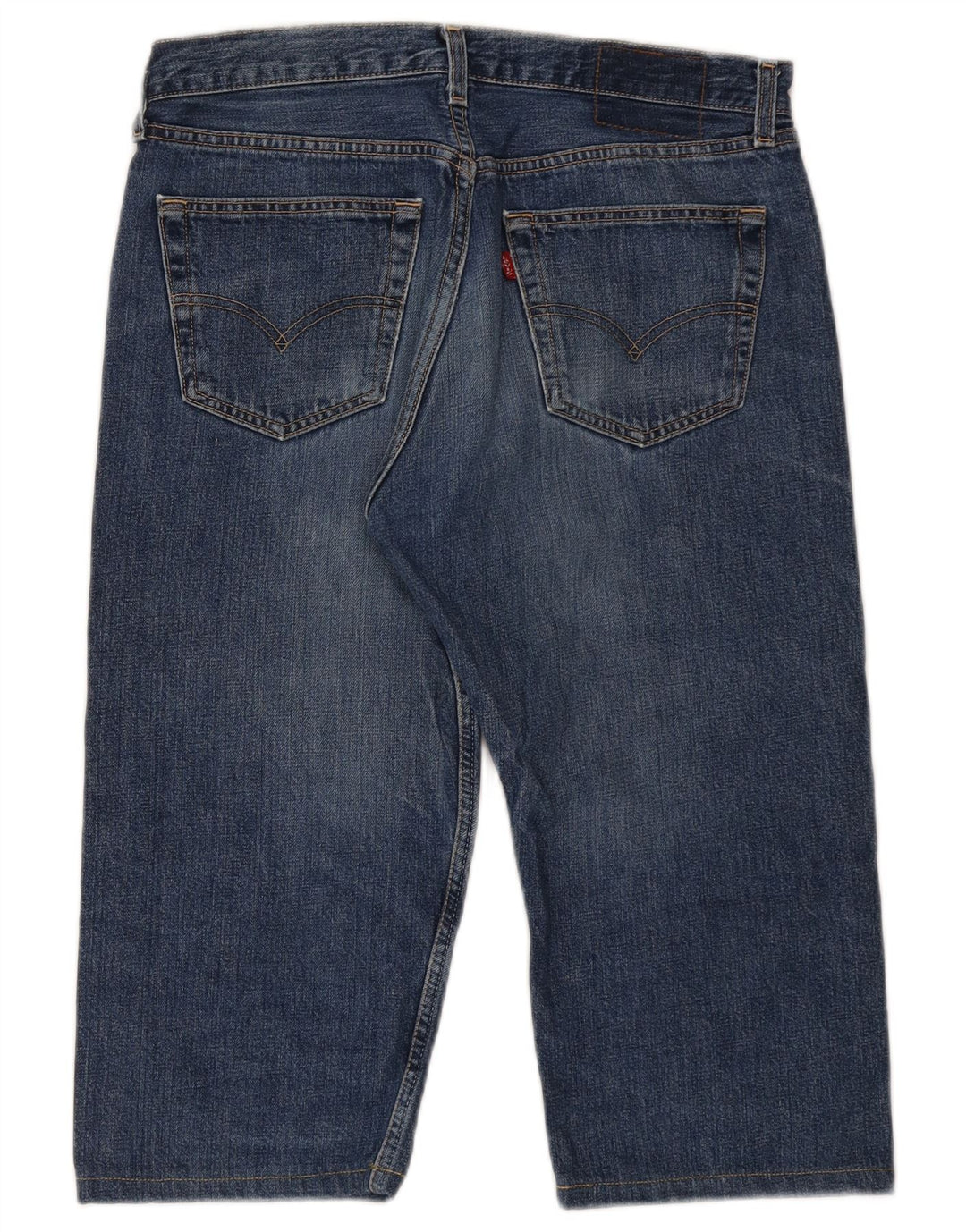 Jeans Capri da uomo Levi's taglia 34 W34 L17 cotone blu