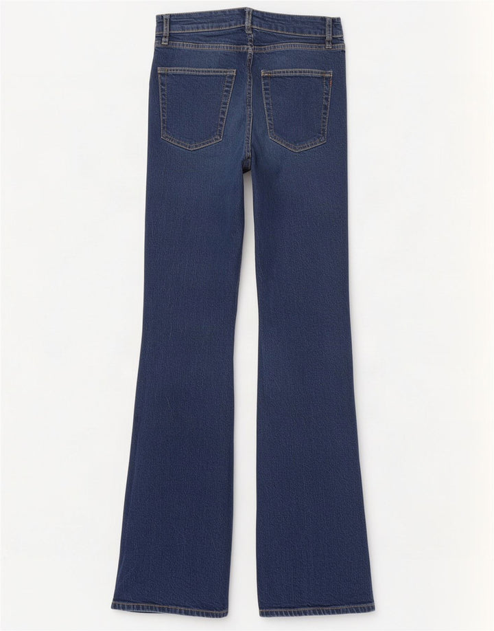 Jeans svasati da donna Superdry W28 L32 cotone blu navy