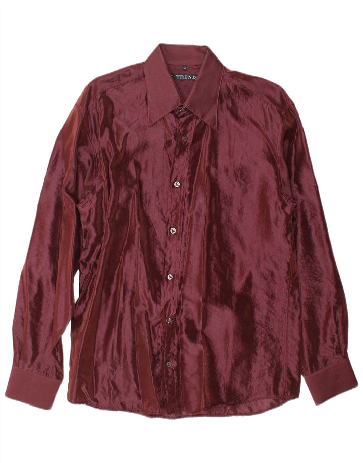Camicia da uomo Trend Borgogna media