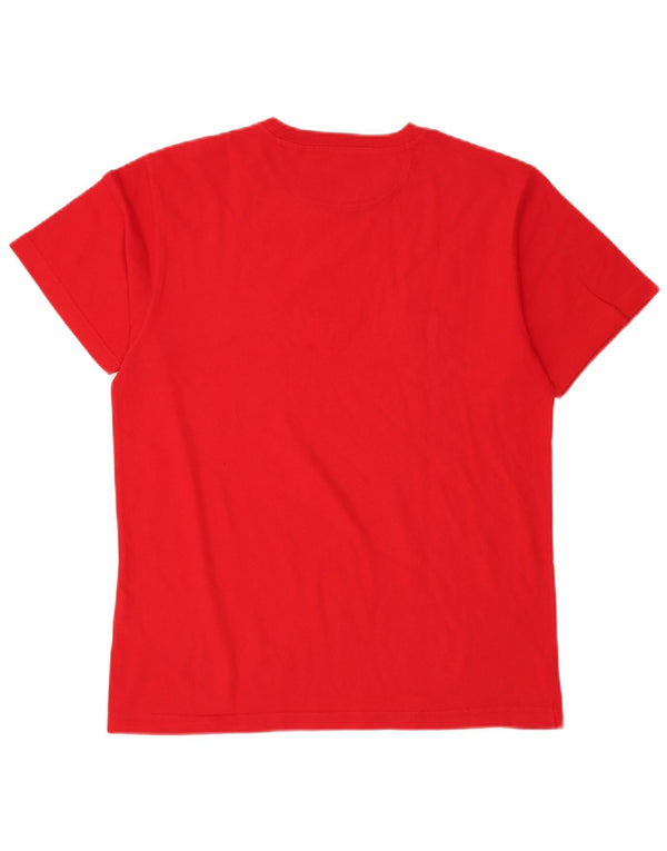 T-shirt grafica da uomo Champion Top rossa media