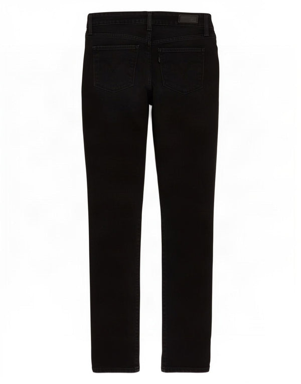 Jeans skinny Levi's da donna Demi Curve a vita media W24 L32 cotone nero
