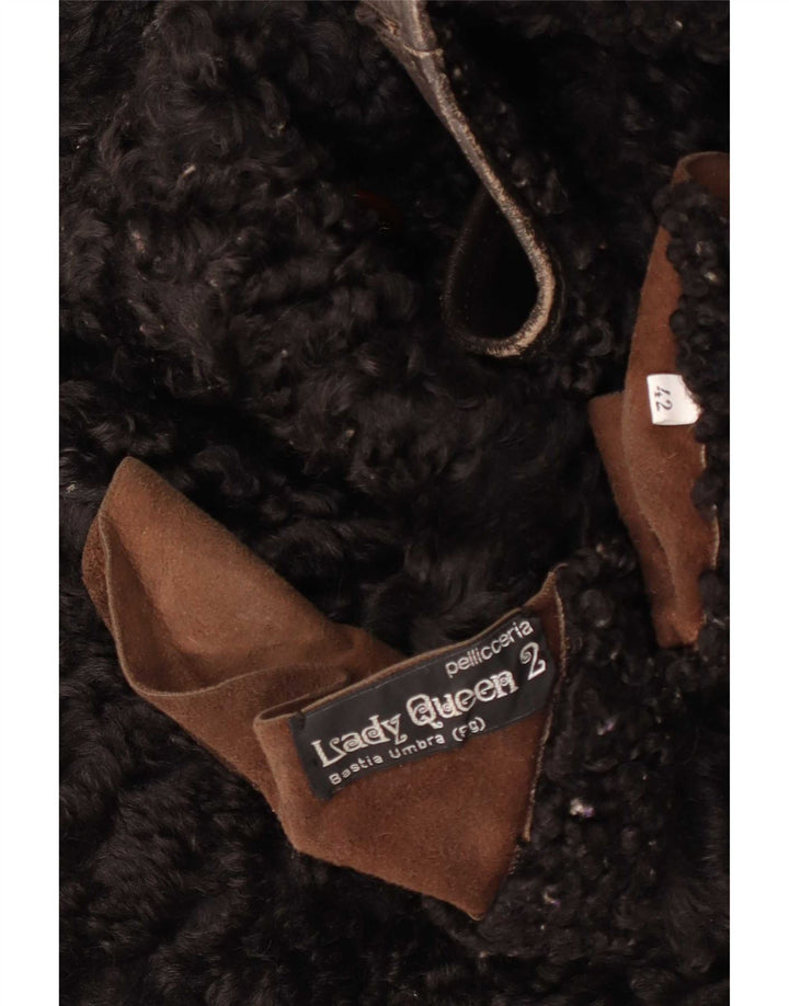 Pellicceria Cappotto Shearling Donna IT 42 Marrone Medio