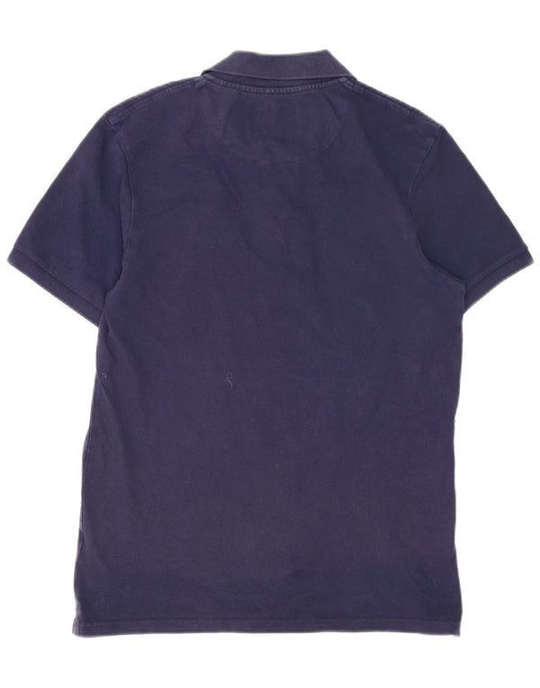 Polo da uomo slim fit Lyle & Scott grande in cotone blu navy