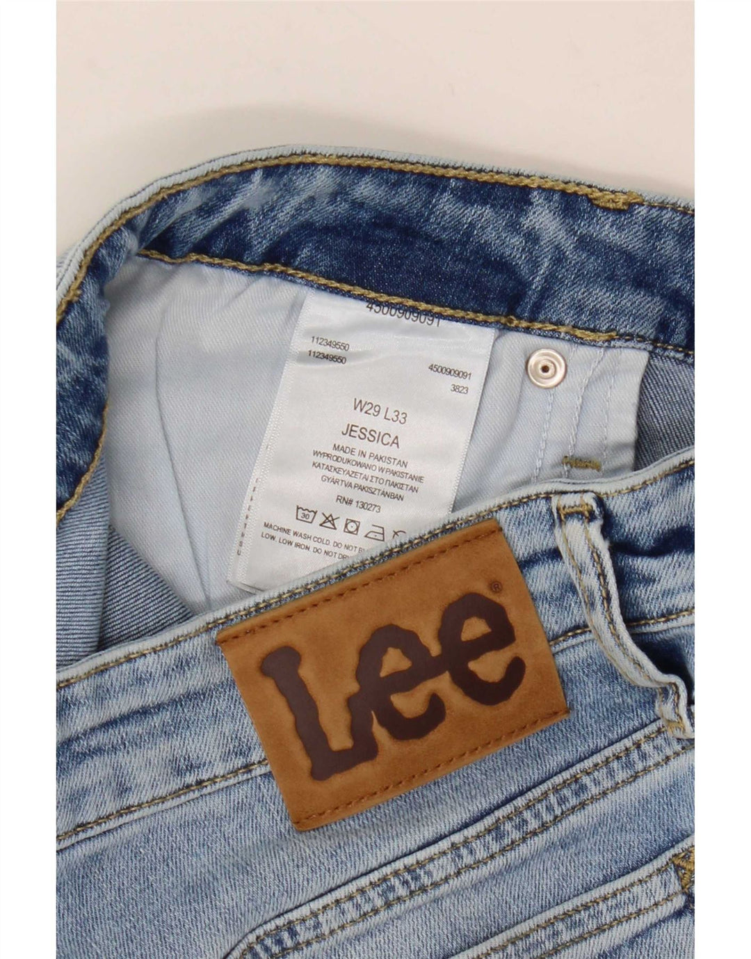 Jeans Lee Bootcut da donna Jessica W29 L27 cotone blu