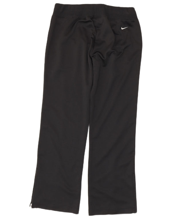 Pantaloni della tuta da donna Nike UK 14 Large Nero Poliestere