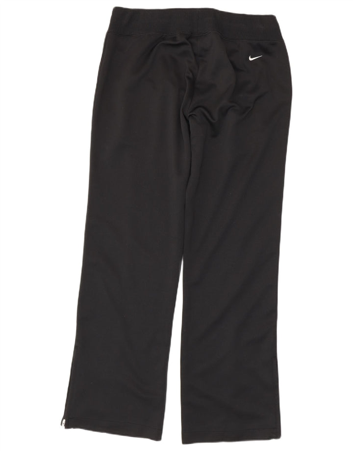 Pantaloni della tuta da donna Nike UK 14 Large Nero Poliestere