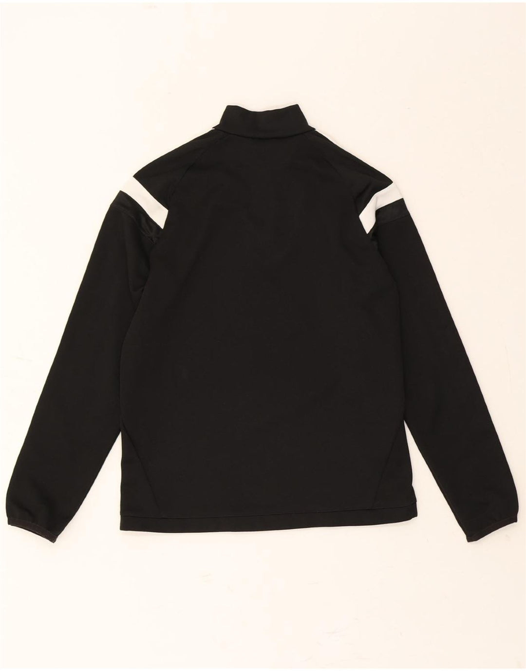 ADIDAS Boys Climacool Pullover Tracksuit Top 11-12 Years Large Black Vintage Adidas and Second-Hand Adidas from Messina Hembry 