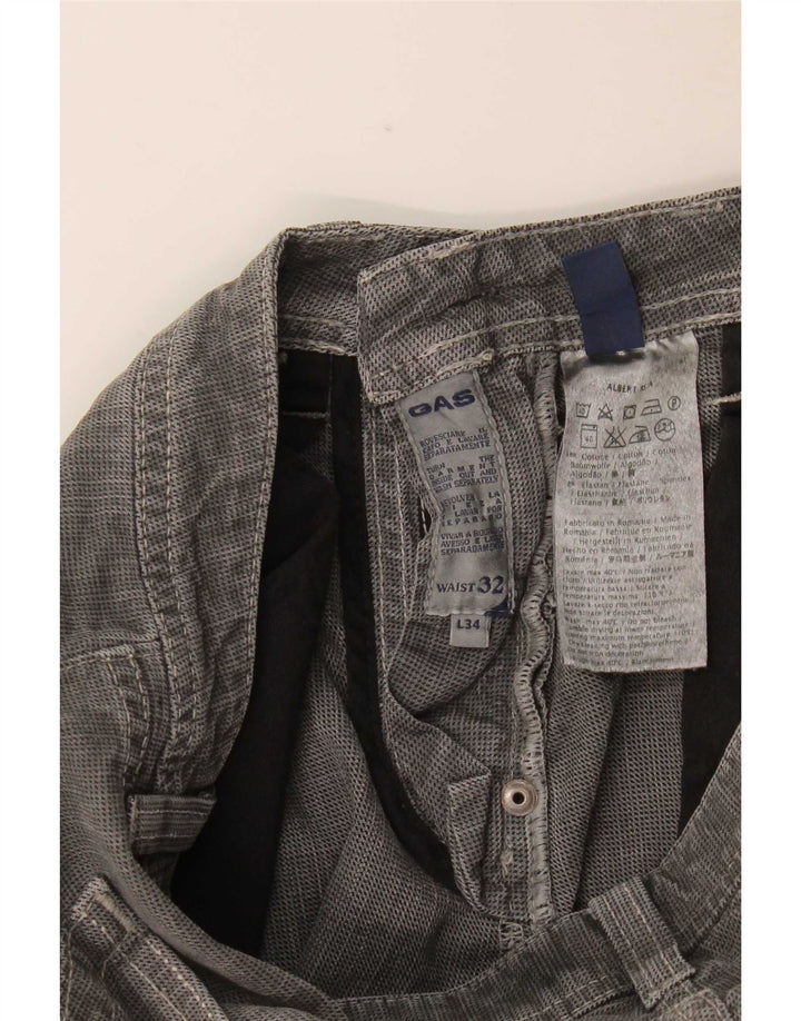 Jeans Gas Albert Slim da uomo W32 L34 cotone grigio