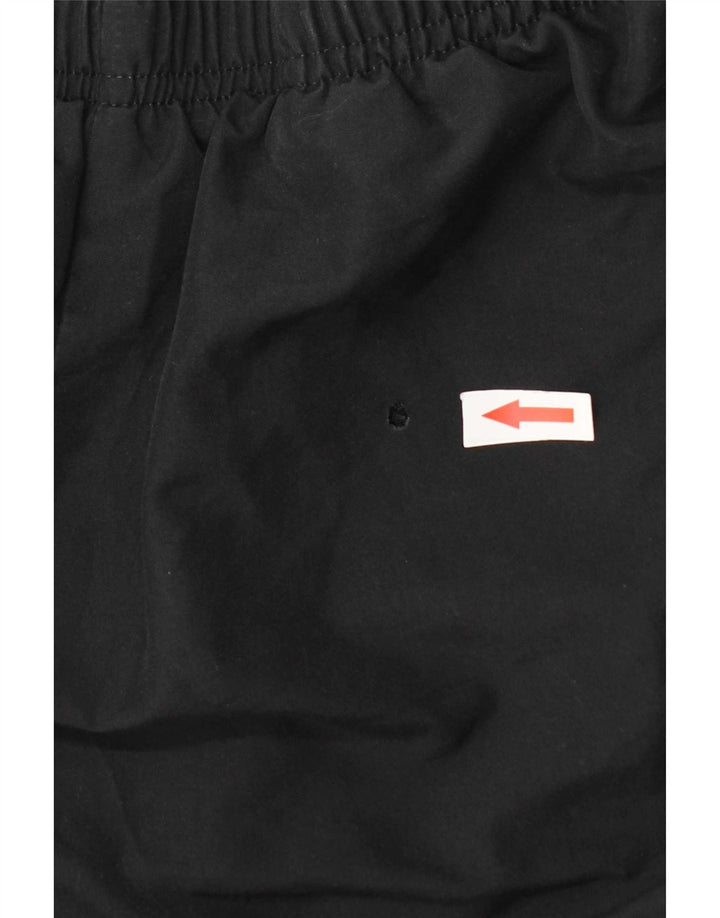 Pantaloni da tuta da uomo Adidas Medium Black Colourblock in poliestere